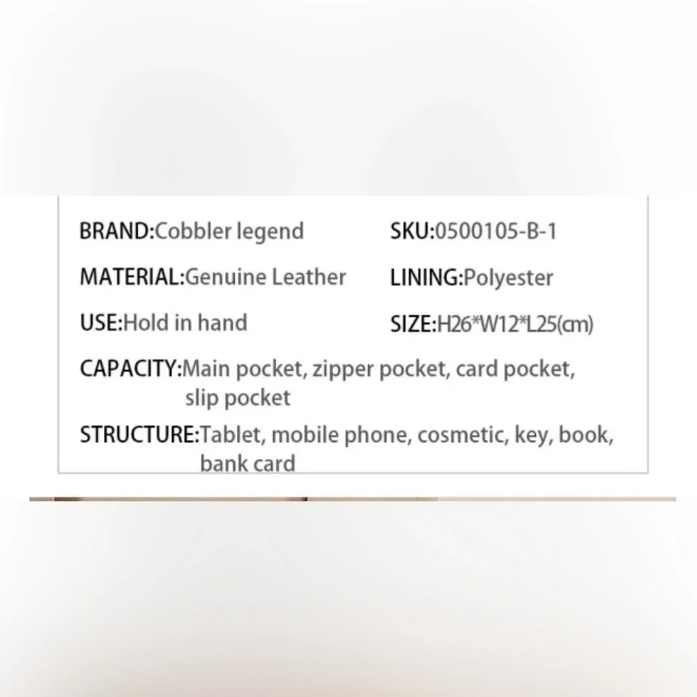 NEW, Cobbler Legend-Elegant Brown Leather Satchel - Picture 12 of 12